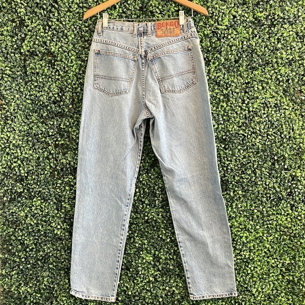 Bongo Vintage y2k high rise slim tapered mom jean size 7